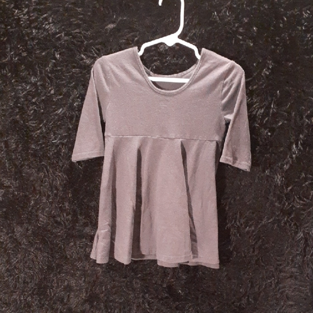 Old Navy Kids Long Sleeve Gray Top